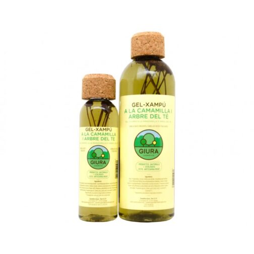 GEL-CHAMPÚ MANZANILLA Y ARBOL DEL TE